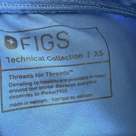 Figs Technical Collection Hospital Scrubs Pants Women’s Size XS - Picture 6 of 8